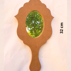 Miroir à main mauresque et vintage FMM112 – MDF 8 mm